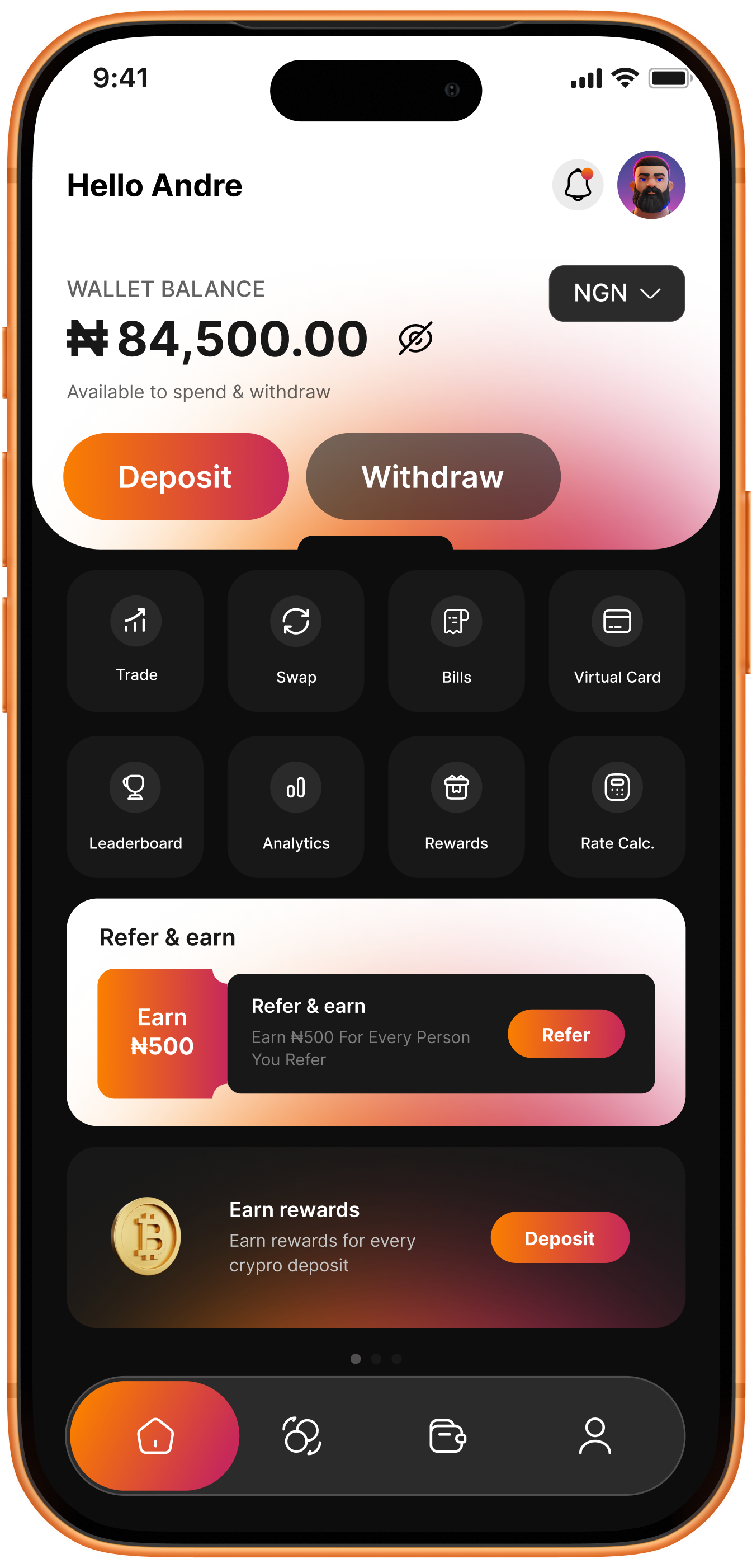 Hero Panel Mobile